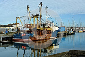 Fishing Trawler Nauru at Shoreham Harbor