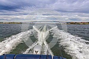 Fishing trip with fast boat