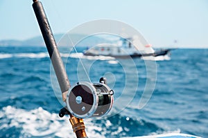 Fishing trolling in the Andaman Sea