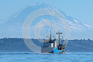 Fishing Vessel Misty Blue returns to Seattle