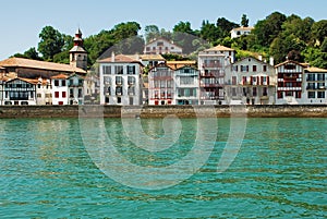 Fishing village in the Basque country