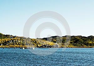 Fishing Village and Boats