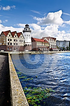 Fishing Village. Kaliningrad (until 1946 Koenigsberg), Russia