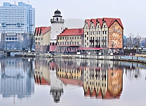 fishing village in Kaliningrad