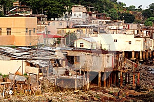 Fishing village of Lei Yue Mun