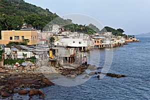 Fishing village of Lei Yue Mun