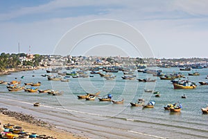 Fishing village in Mui Ne