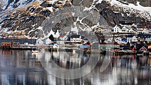 Fishing village Norway