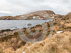 Fishing village Nyksund on Langoya Island, Vesteralen, Nordland, Norway