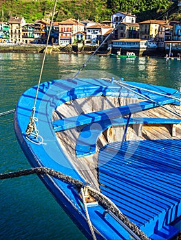 Fishing village of Pasajes de San Juan. Gipuzkoa, Basque country, Spain photo