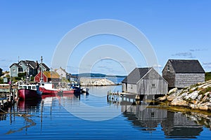 The fishing Village of Peggy\'s Cove, Nova Scotia, Canada