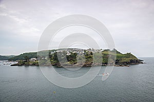 Fishing Village of Polruan Cornwall England