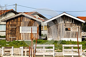 Fishing village of the port of Larros