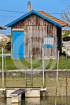 Fishing village of the port of Larros