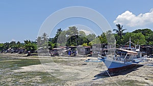 Fishing village on Samal Island, Davao, Mindanao, Philippines