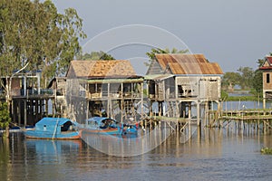 Fishing Village on Stilts