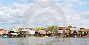Fishing Village on stilts Cambodia