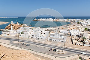 The fishing village of Sur, Oman