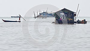 Fishing village, Tonle Sap, Cambodia