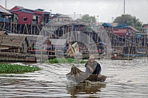 Fishing village of Tonle Sap, Cambodia