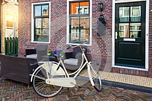 Fishing village volendam in the netherlands