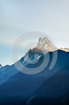 Fishtail Peak , Mount Machhapuchchhre