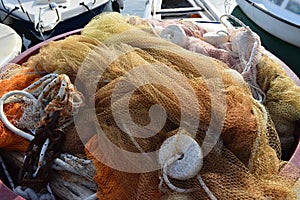 Fising net driftnet