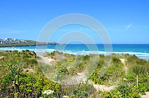 Fistral beach, Newquay, Cornwall photo