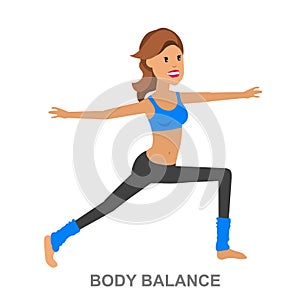 Fit woman stretching her leg to warm up - over white background