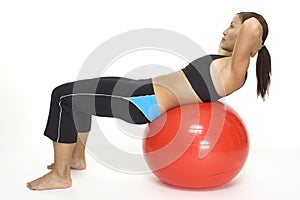 Fitball Crunch 2 photo