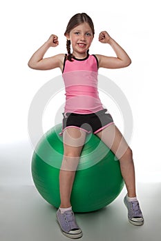 Fitball Girl photo