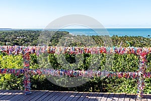 Fitinhas do Senhor do Bonfim viewpoint in D\'Ajuda in Arraial d\'Ajuda district of Porto Seguro Bahia, Braz photo