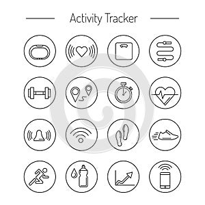 Fitness activity tracker 02