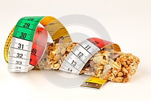 Fitness cereals bar for diet