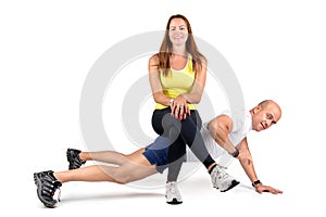 Fitness couple