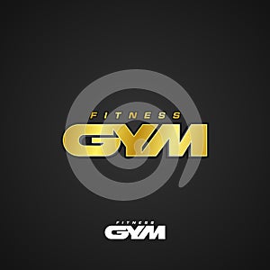 Fitness gym logo