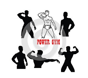 Fitness and Gym Silhouettes