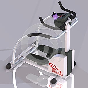Fitness machine: Stepper