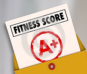 Fitness Score A+ Plus Top Grade Rating Review Evaluation Result