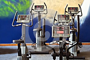 Fitness spinning bikes