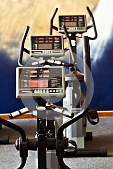 Fitness spinning bikes