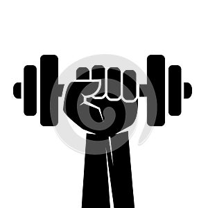 Fitness sport vector icon