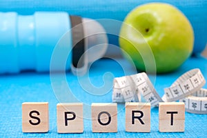 Fitness and sports concept