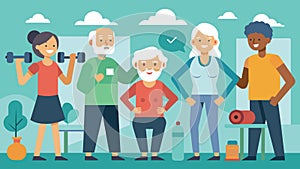 A fitness and wellness center exclusively for older adults run by experienced and compassionate coaches who prioritize photo