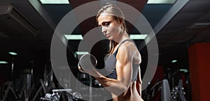 Fitness woman in the gym