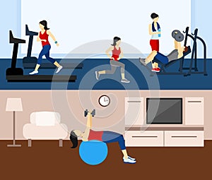 Fitness Workout Banner