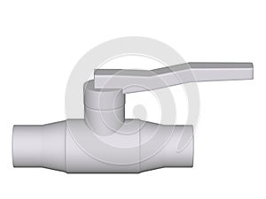 Fitting - PVC connection coupler