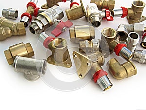 Fitting of water pipe