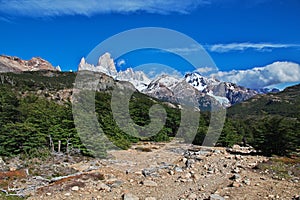 Fitz Roy mount, El Chalten, Patagonia, Argentina