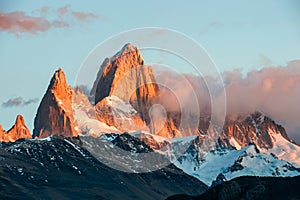 Fitz Roy Mountain, El Chalten, Patagonia photo